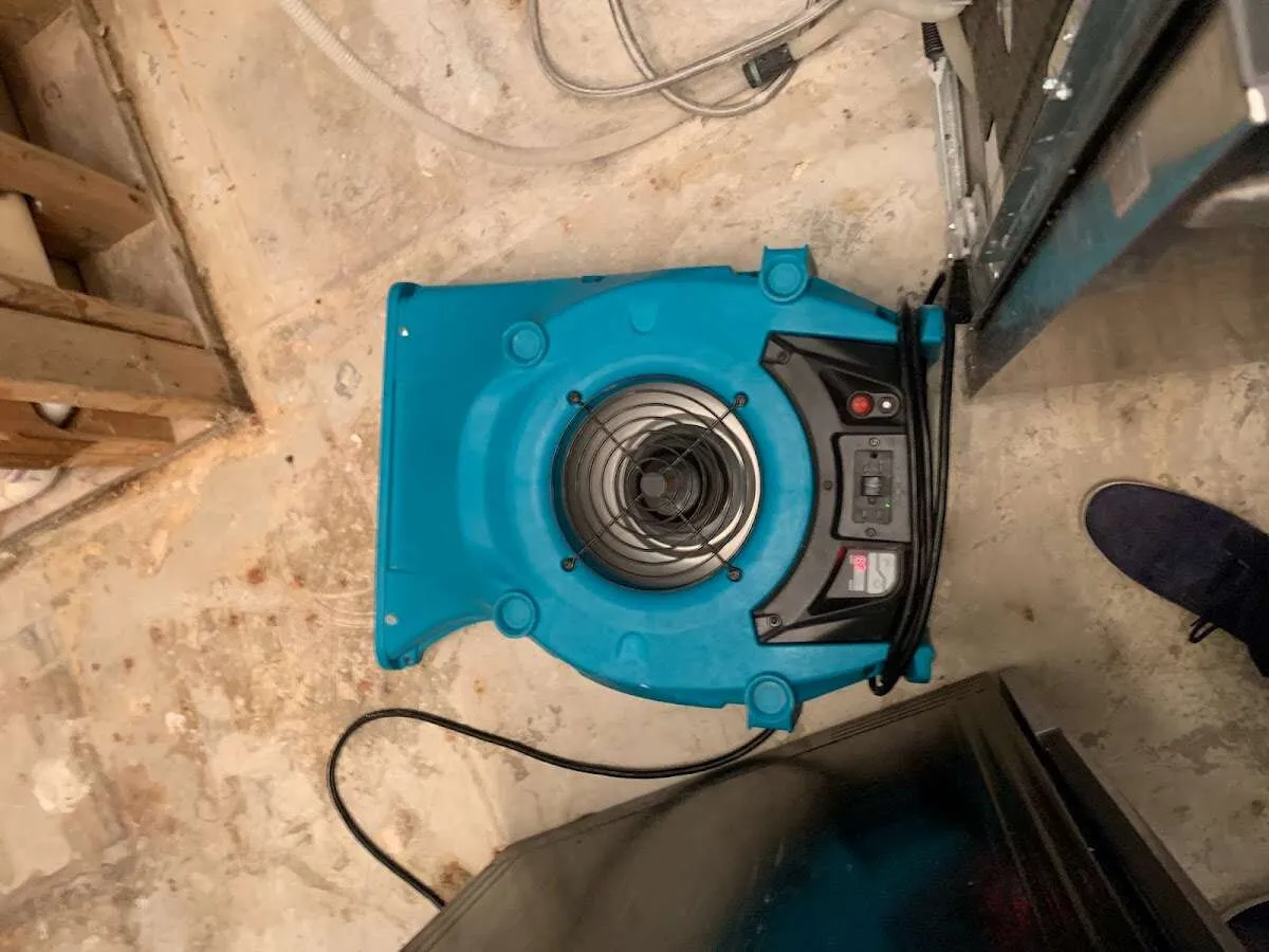 Air mover drying equipment for Mold Remediation & Removal in Baldwinsville